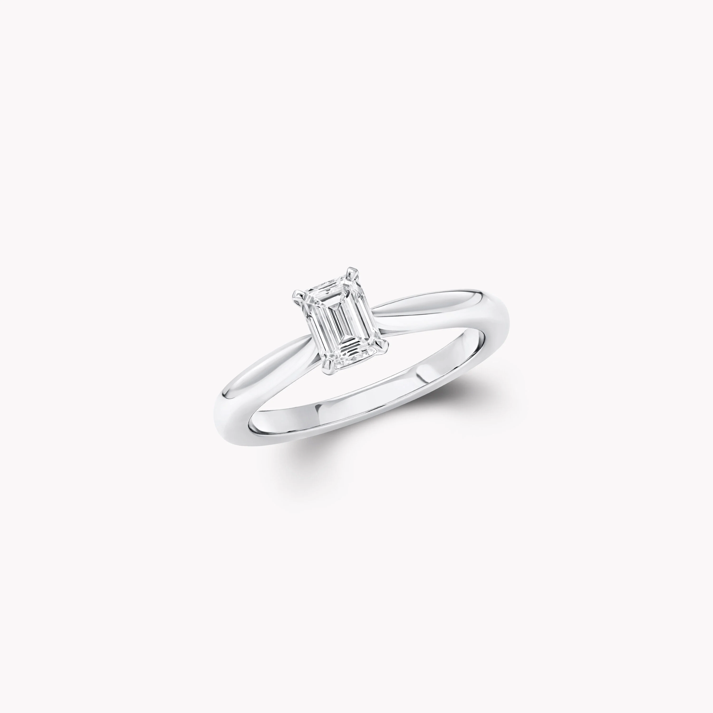 MEORA Emerald Cut Diamond Ring
