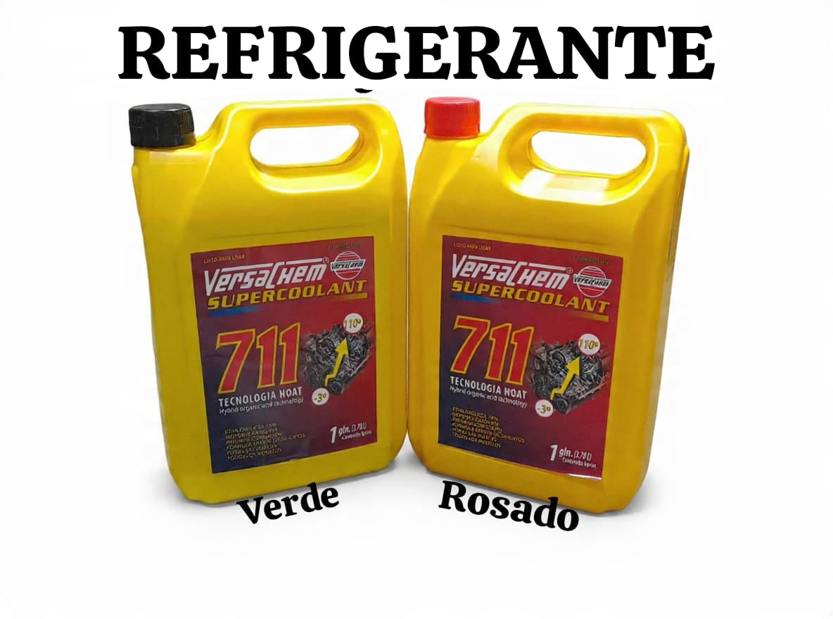REFRIGERANTE 711 VERDE Y ROSADO