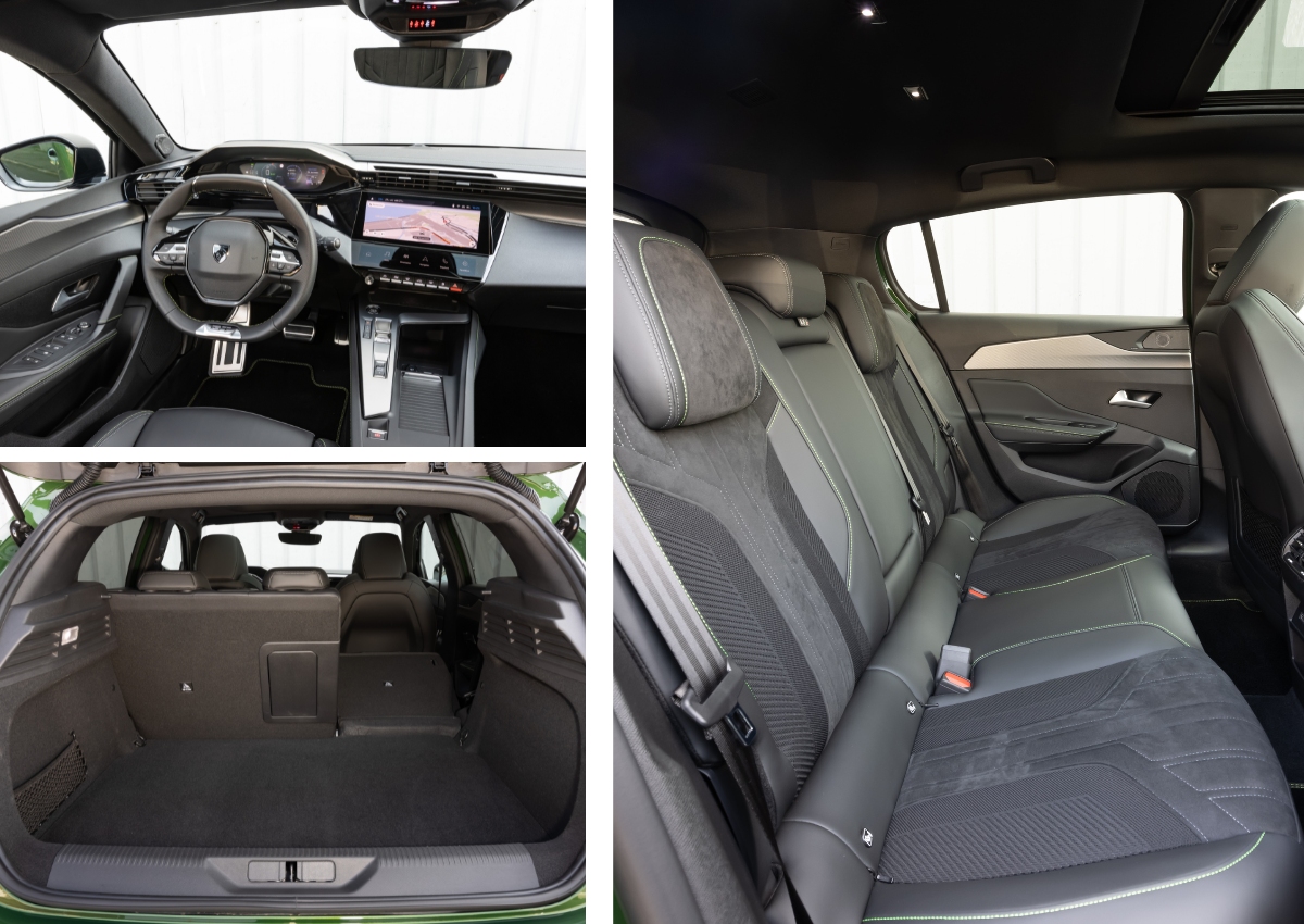 Das Interieur des Peugeot 308.