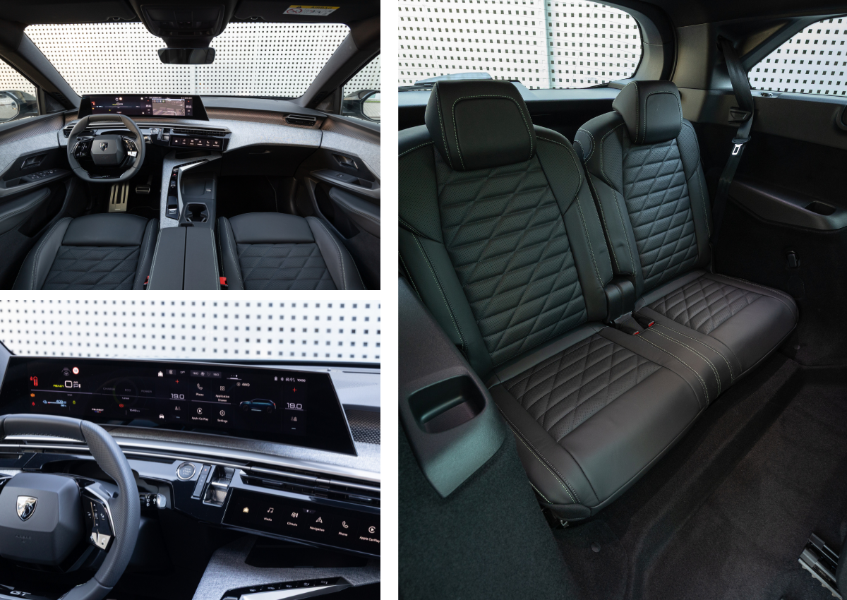 Das Interieur des Peugeot 5008.