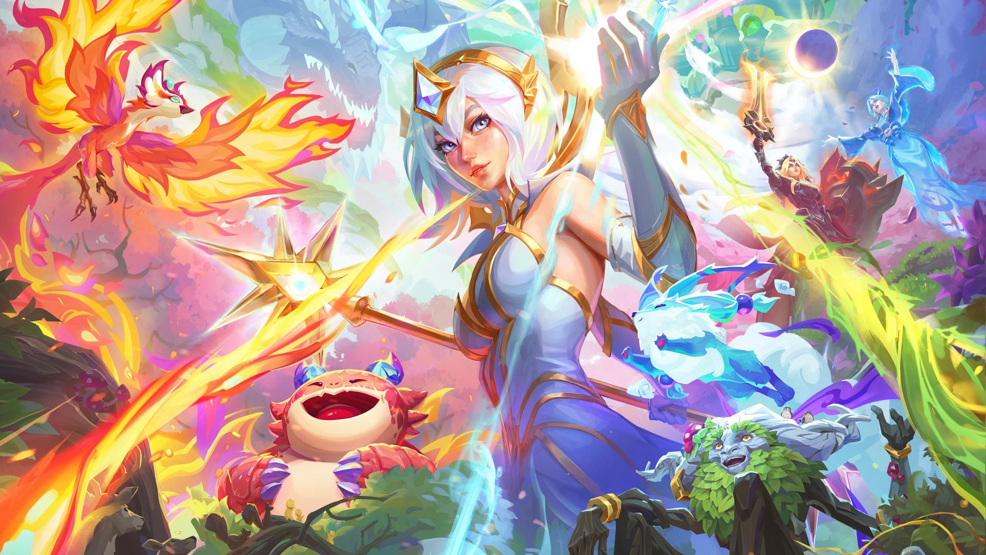 TFT Set 18 Enchanted Wilds art ahead of the item-system transition