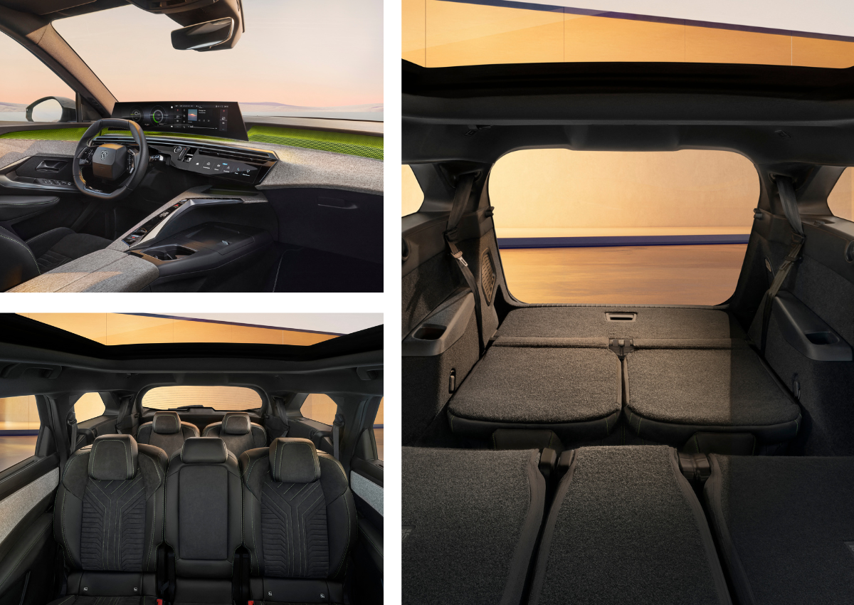 Das Interieur des Peugeot 5008.