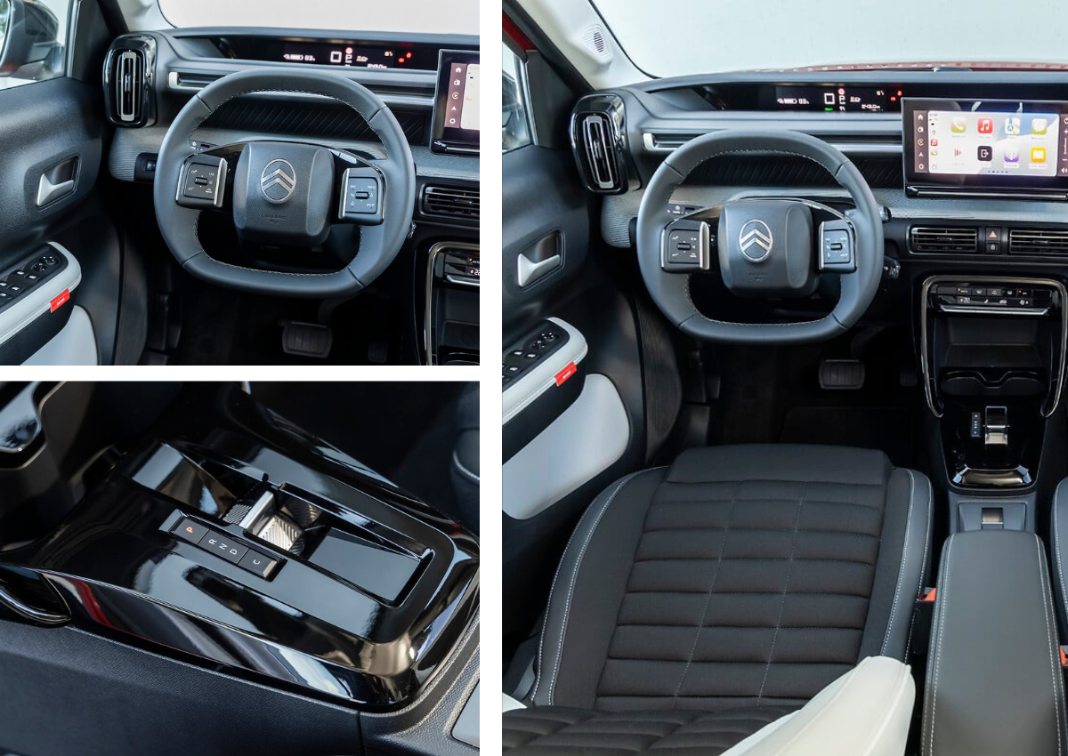 Das Interior des Citroën C3 Aircross