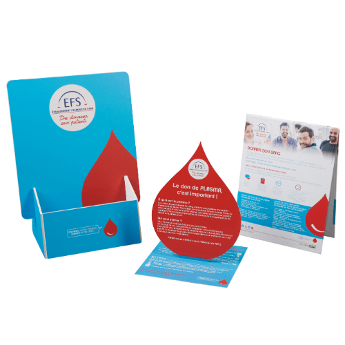 Exemple de kit PLV multipoints