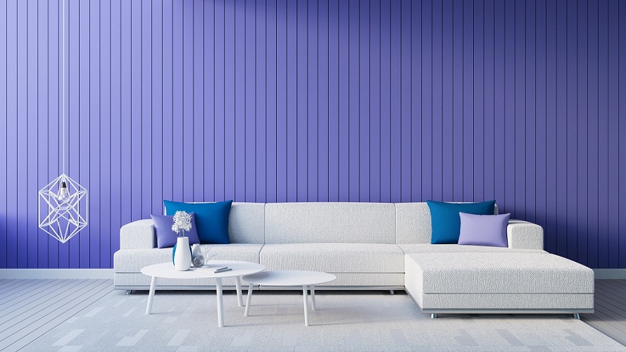 very peri living room