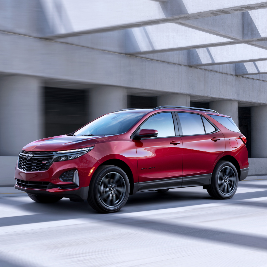 chevrolet equinox in red