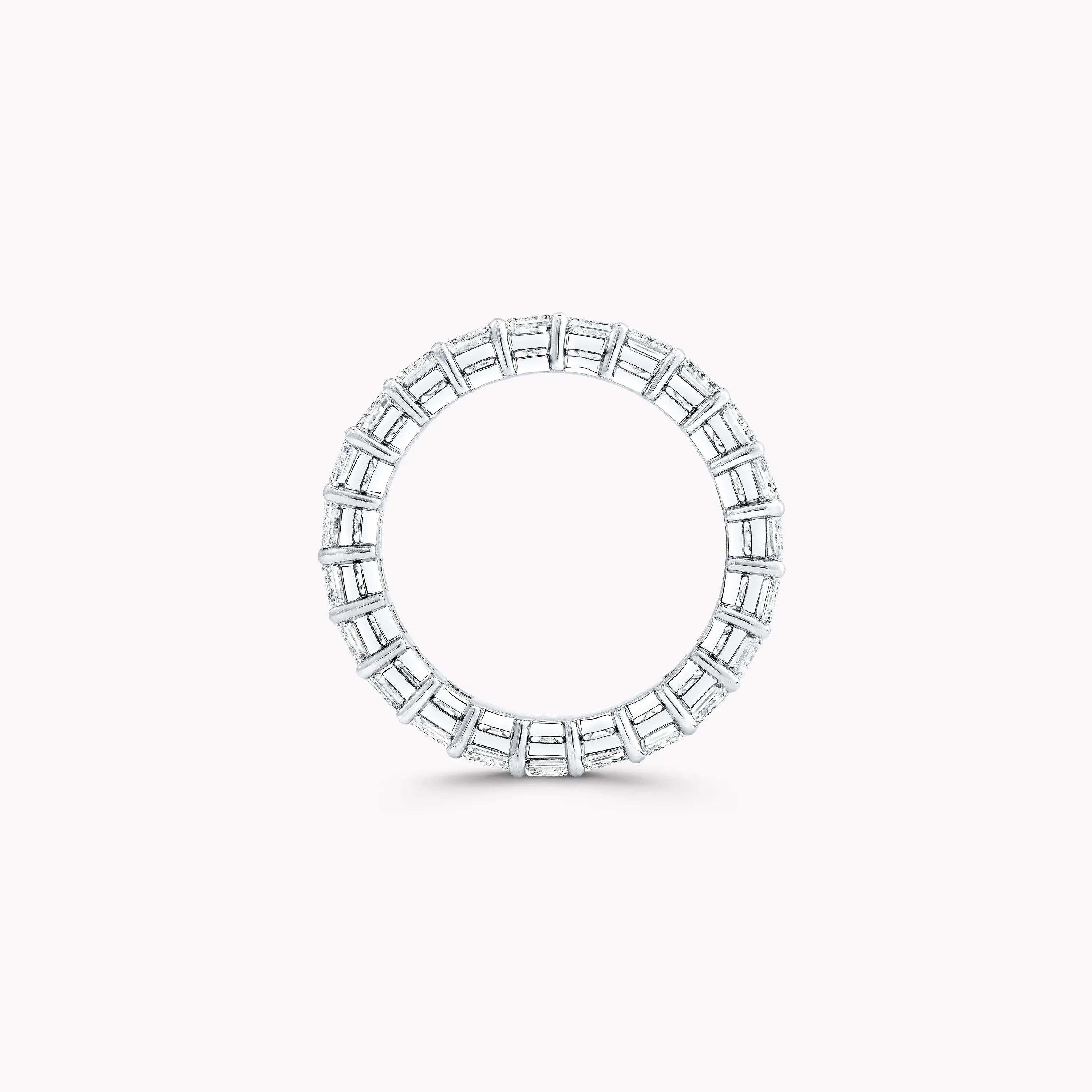 MEORA Emerald Cut Diamond Band Ring DE/VS 18K