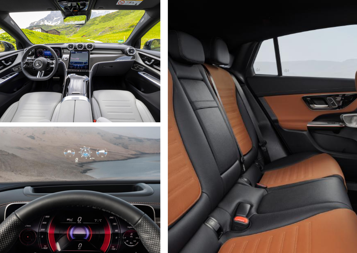 Das Interieur des Mercedes-Benz GLC Coupé.