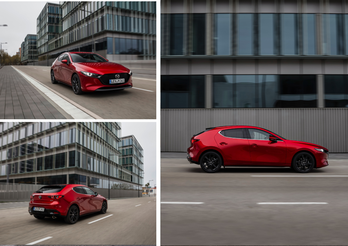 Das Extior des Mazda3