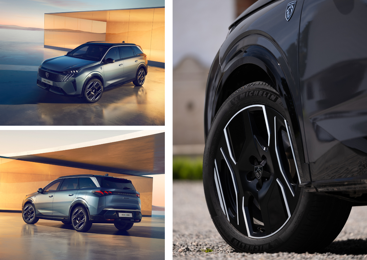 Das Exterieur des Peugeot 5008.