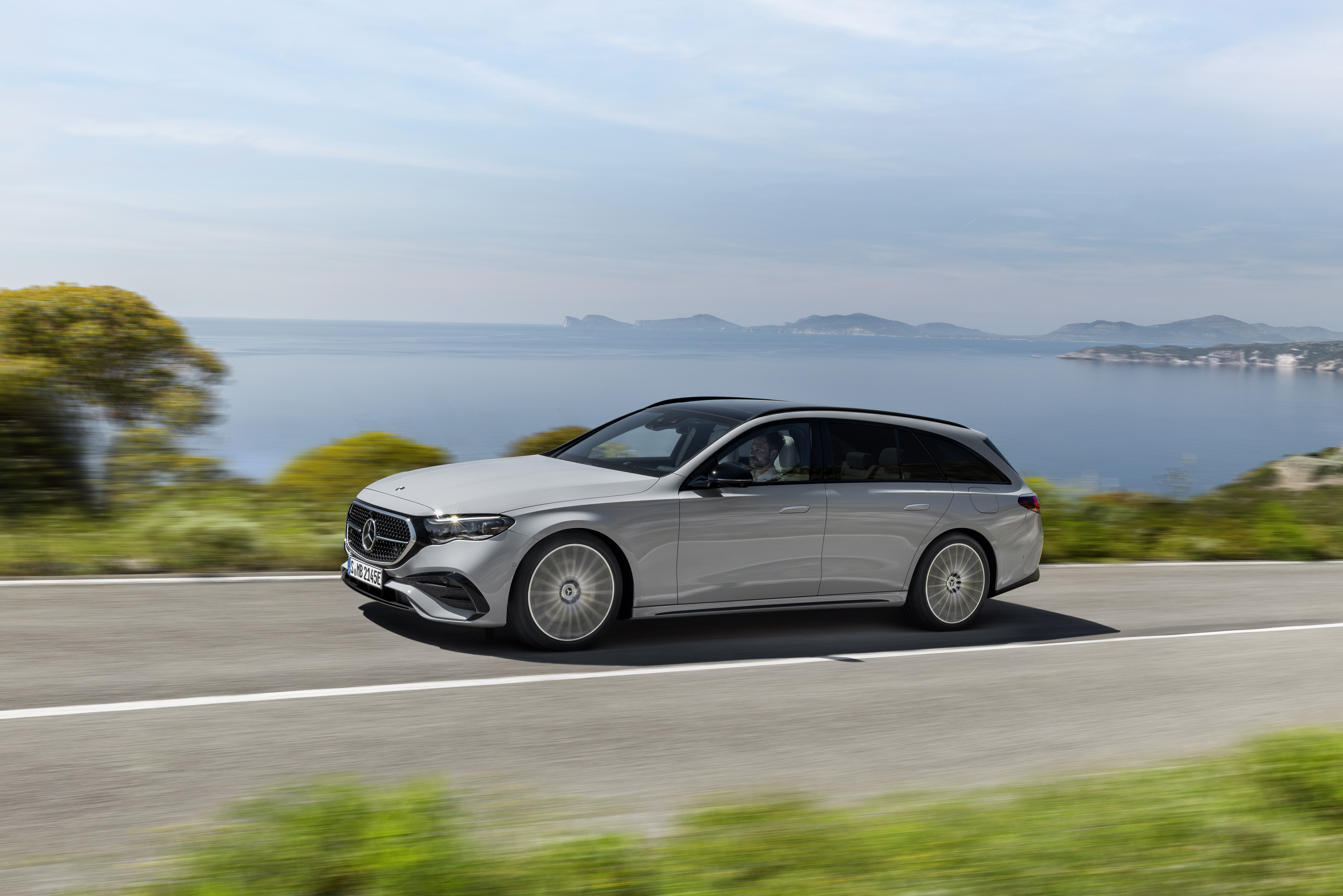 Eine Mercedes E-Klasse T-Modell.