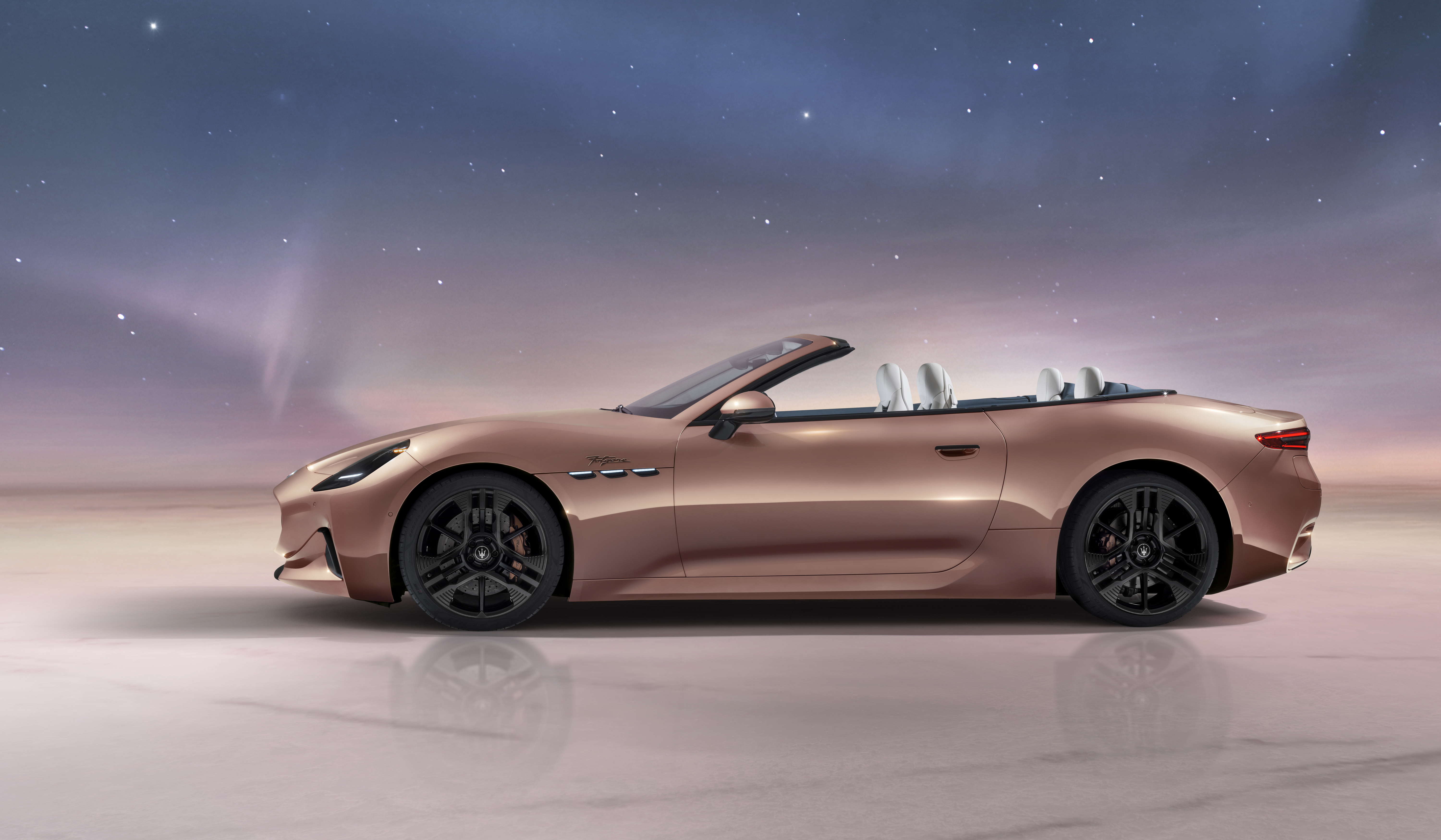 Ein Maserati GranCabrio Folgore.