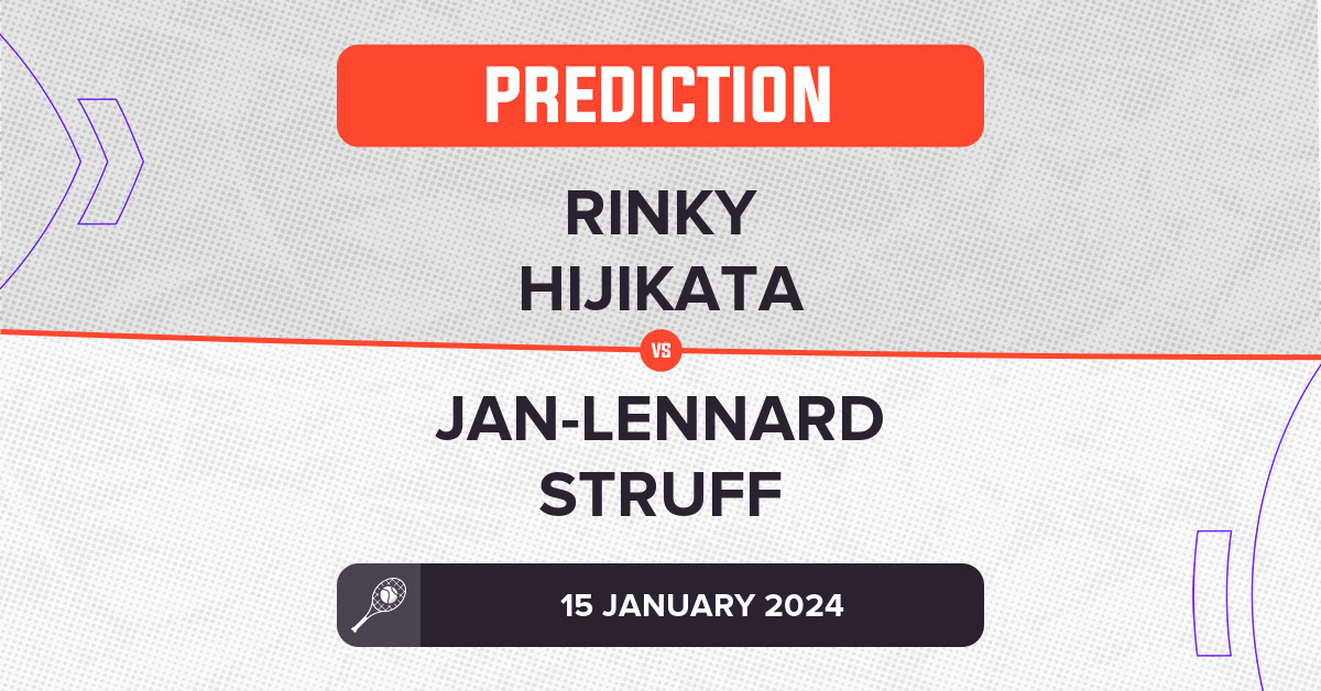 Rinky Hijikata Vs Jan Lennard Struff Prediction Australian Open 2024 Rinky Hijikata Vs Jan Lennard Struff Prediction Australian Open 2024
