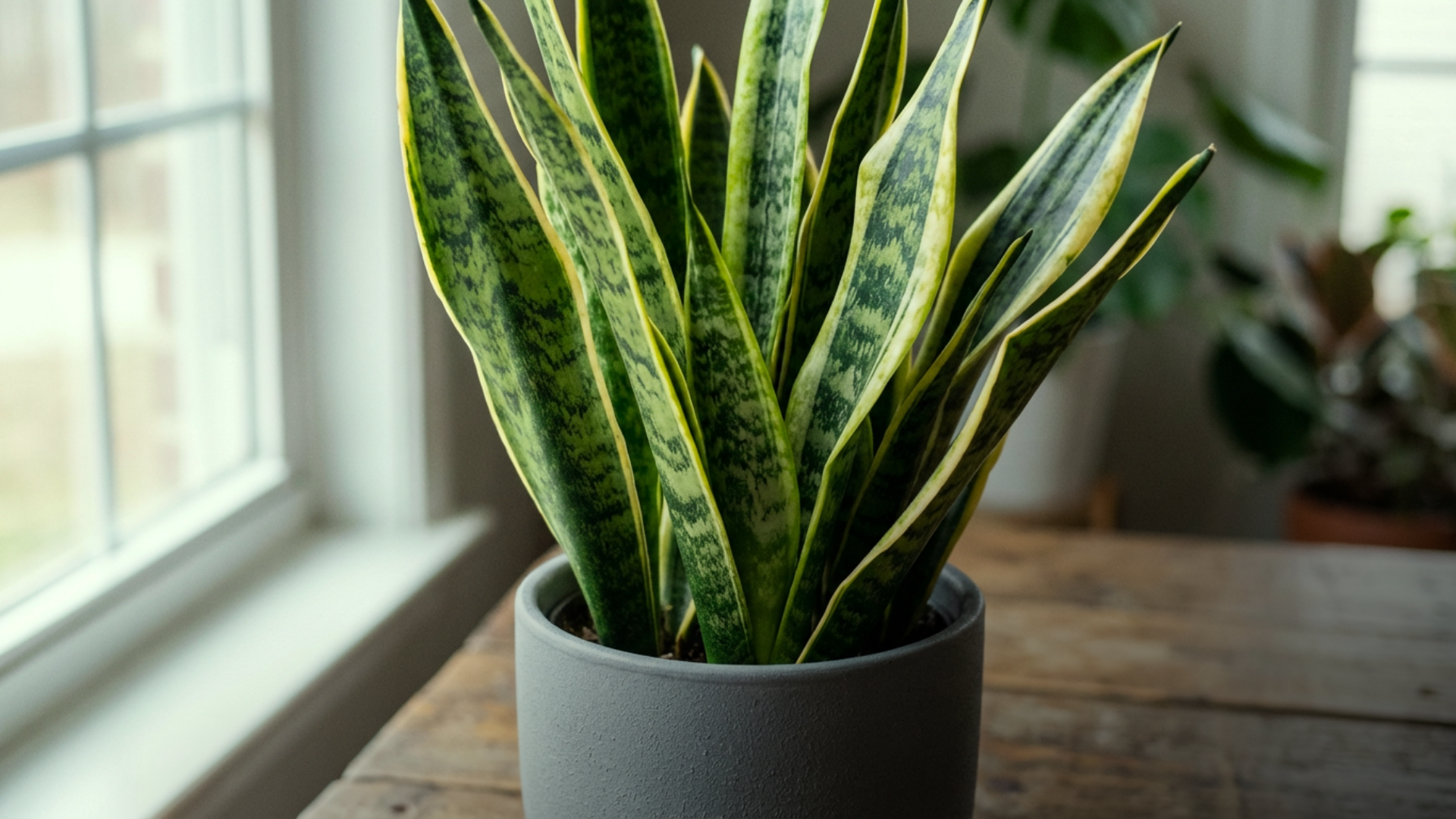 Dracena em ambiente corporativo