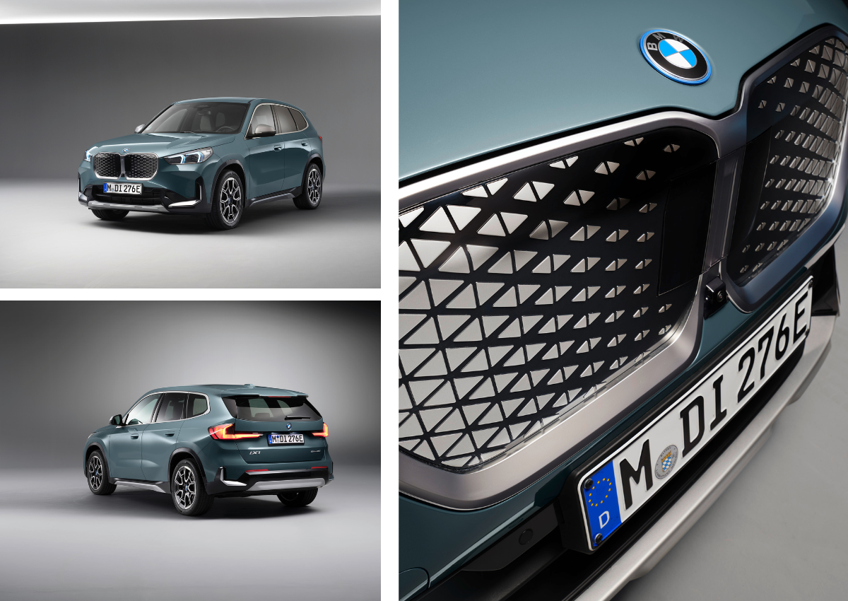 Das Exterieur des BMW iX1.