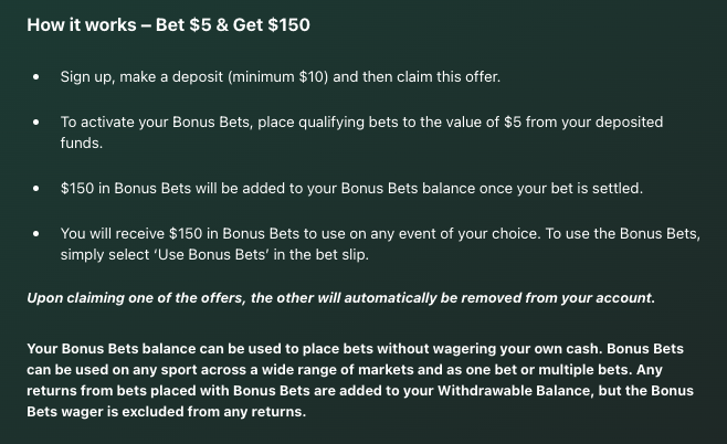 Bet365 Bonus Code Instructions and Terms.