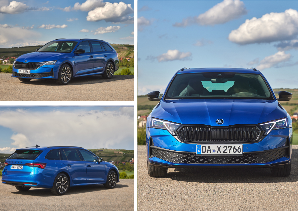 Das Exterieur des Skoda Octavia Combi.