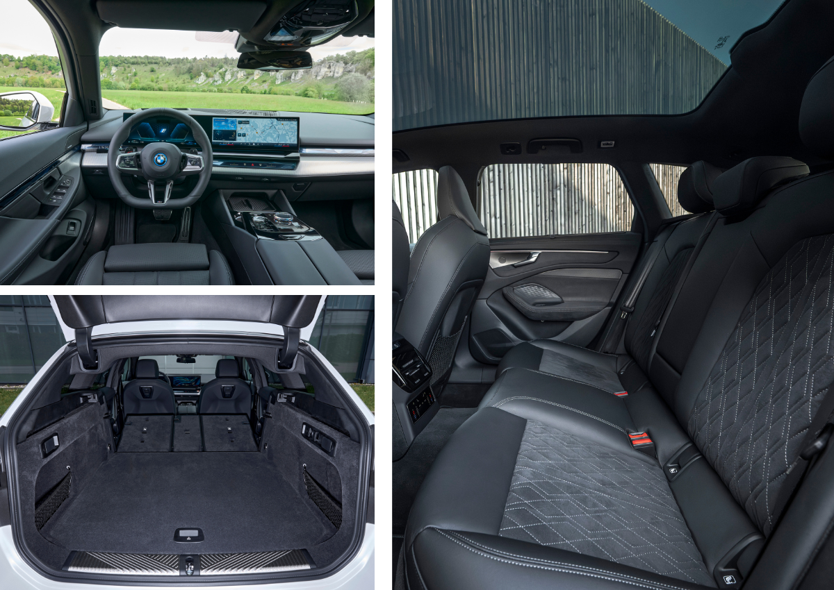 Das Interieur des BMW 5er Touring.