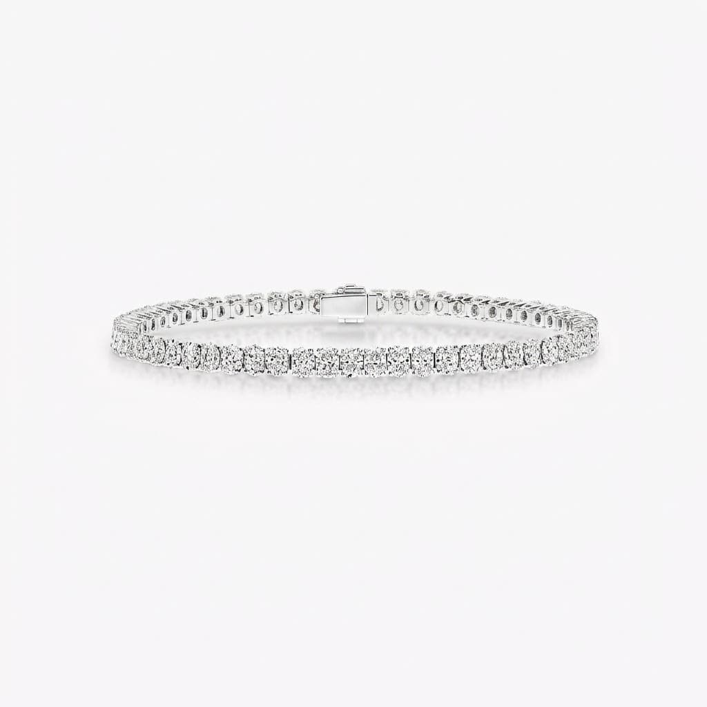 MEORA Oval Cut Diamond Bracelet DE/VS1 18K