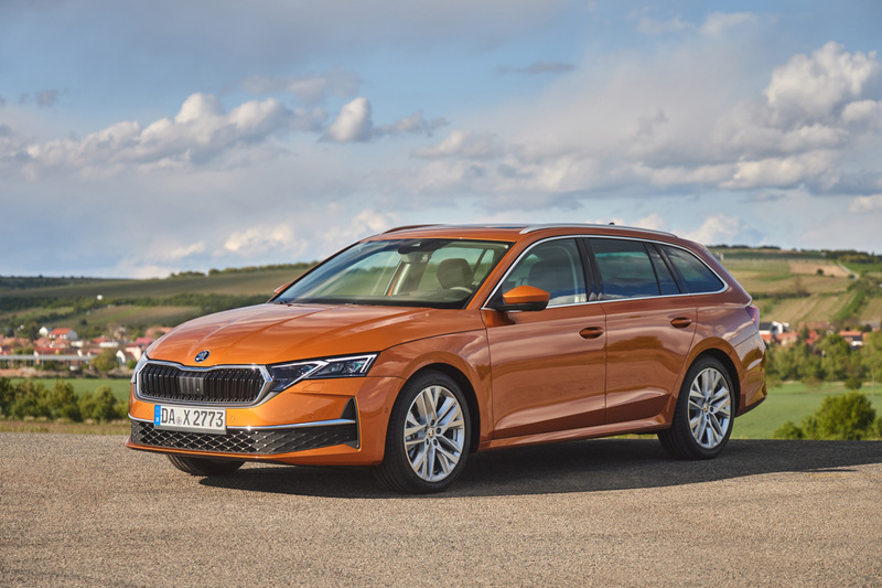 Ein Skoda Octavia Combi.
