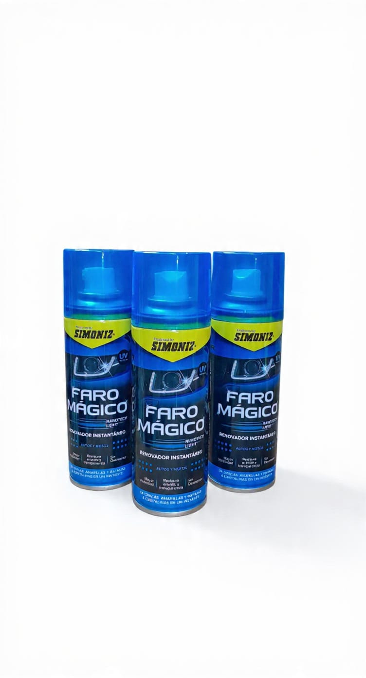 RENOVADOR Y LIMPIADOR DE FAROS SIMONIZ