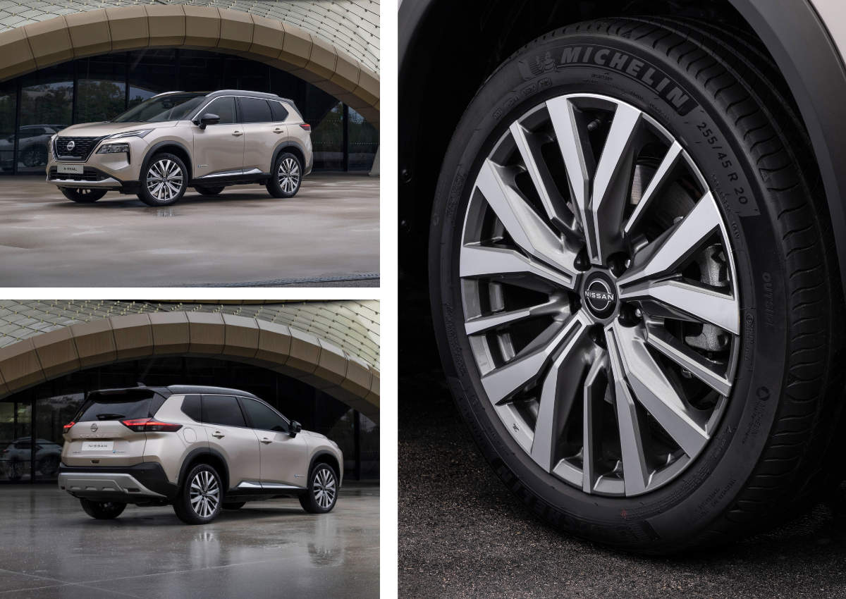 Das Exterieur des Nissan X-Trail.