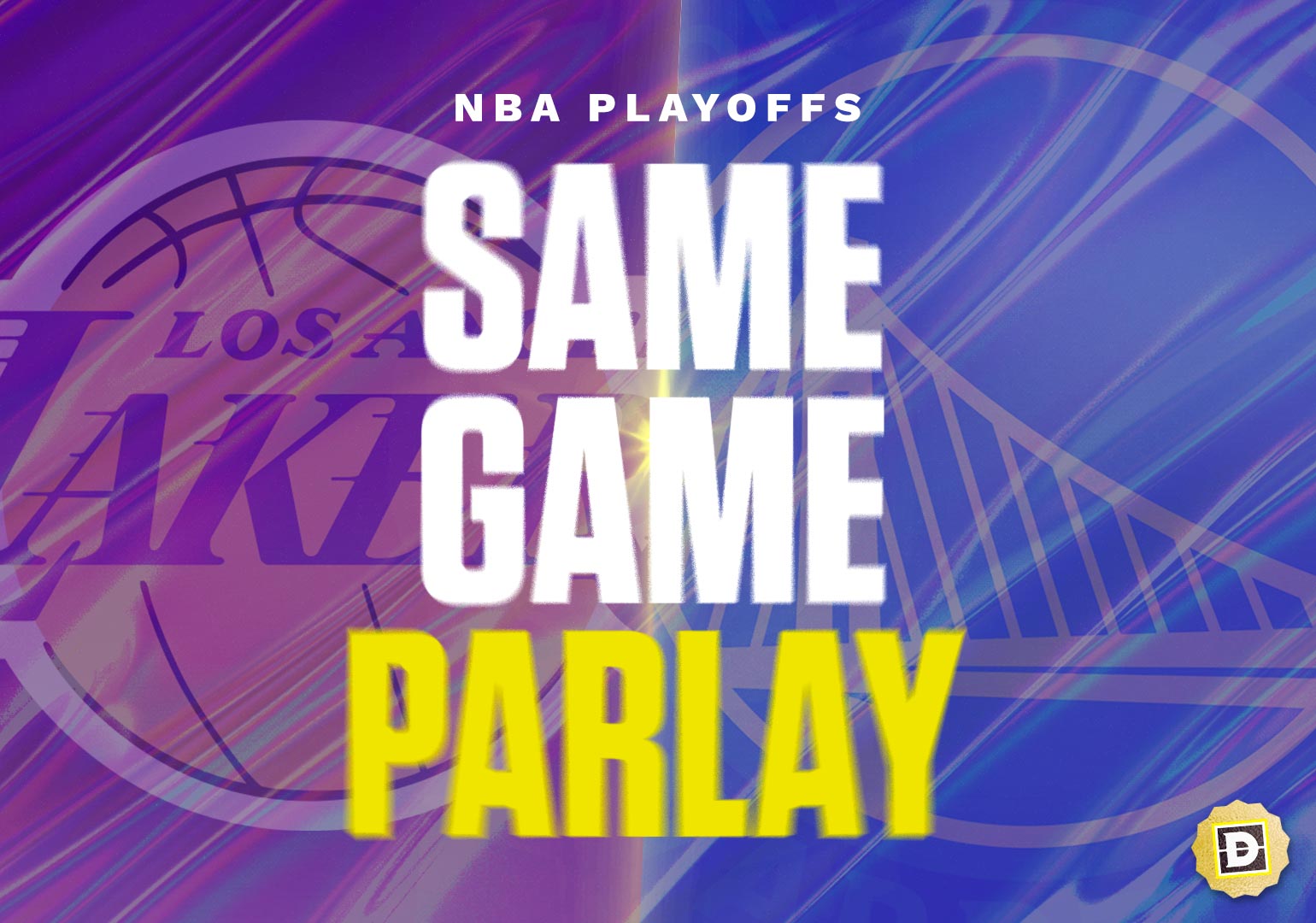 NBA Same Game Parlay for Los Angeles Lakers vs. Golden State Warriors Game 2