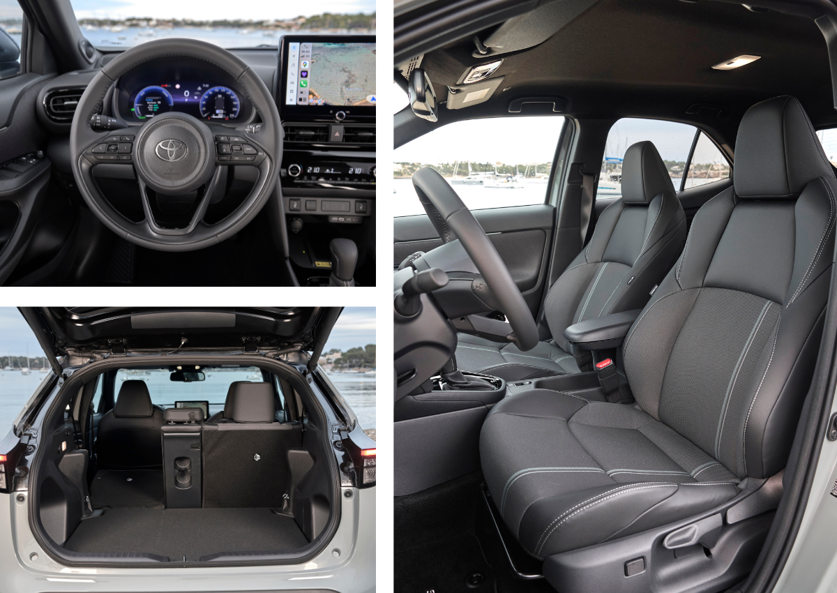 Das Interieur des Toyota Yaris Cross.