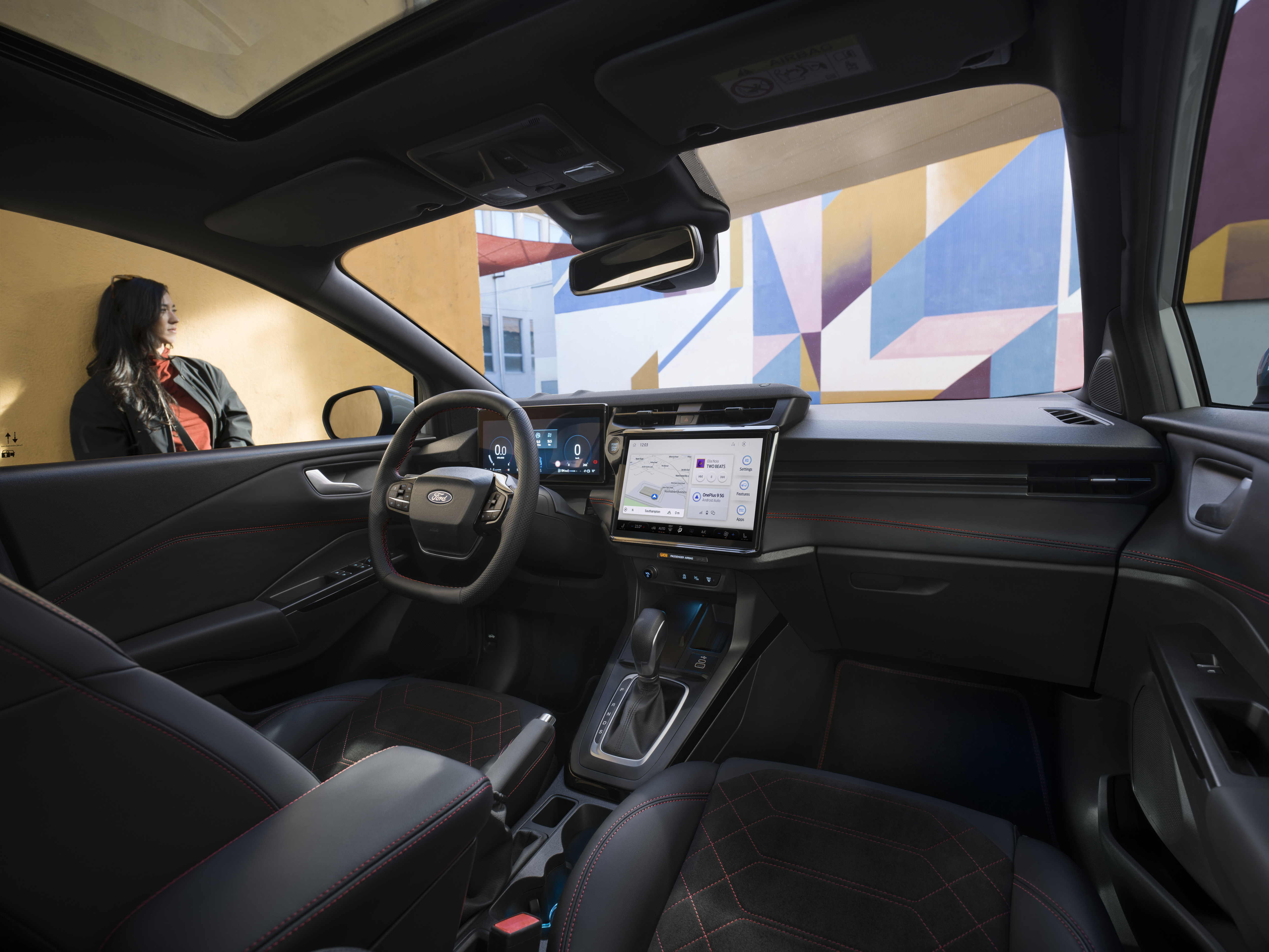 Das Interieur des Ford Puma.