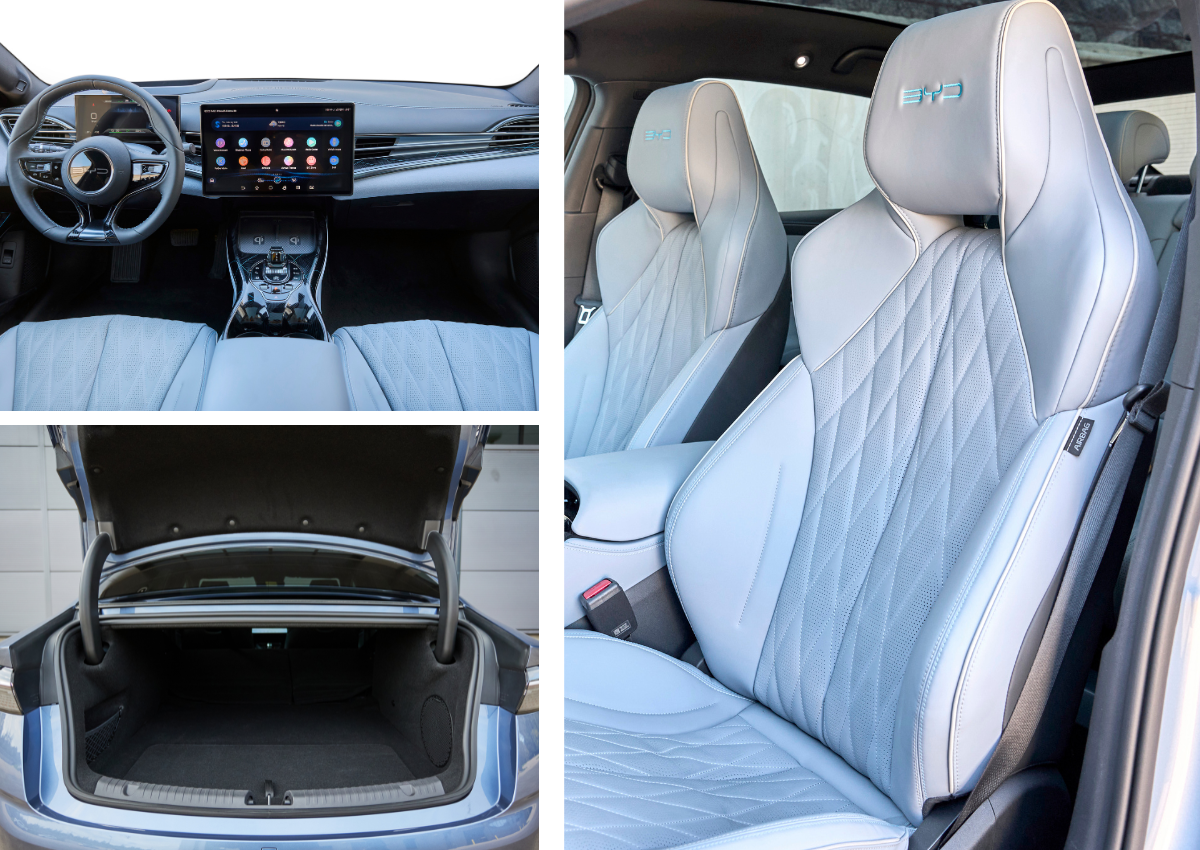 Das Interieur des BYD Seal.