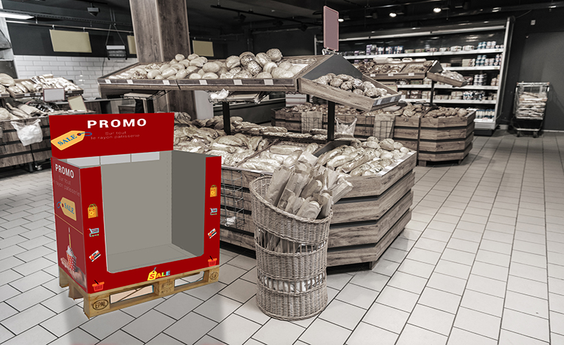 PLV retail et magasin pas cher