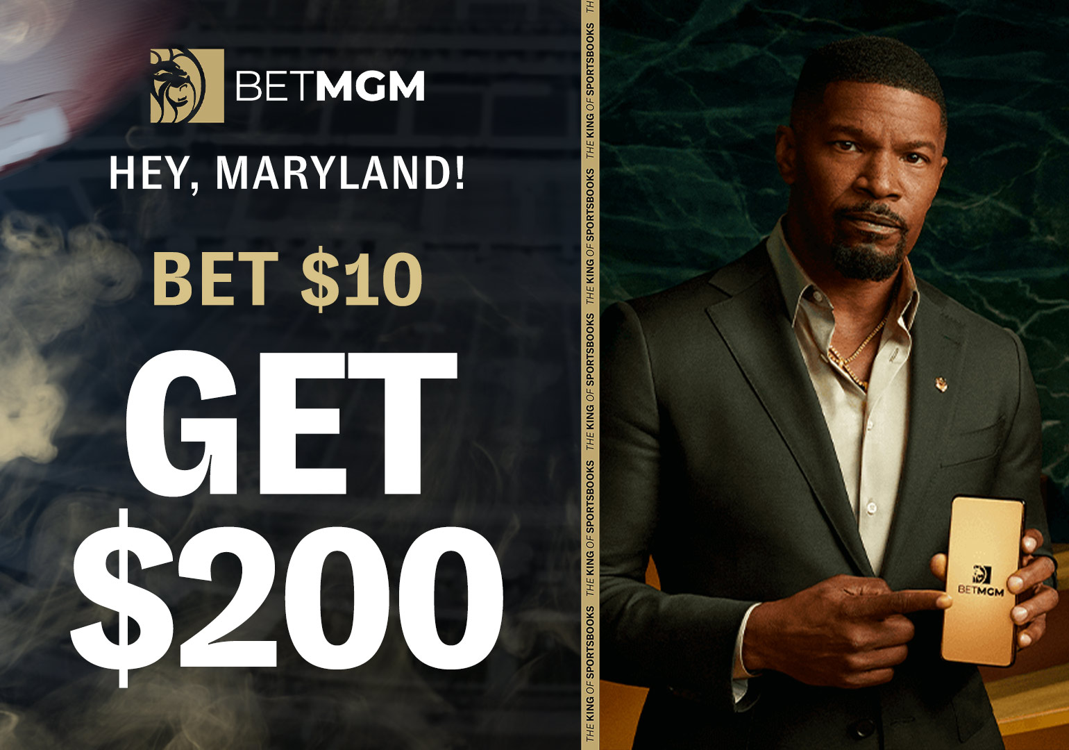 Maryland Promo: Bet $10 & Win $200 with BetMGM Sportsbook