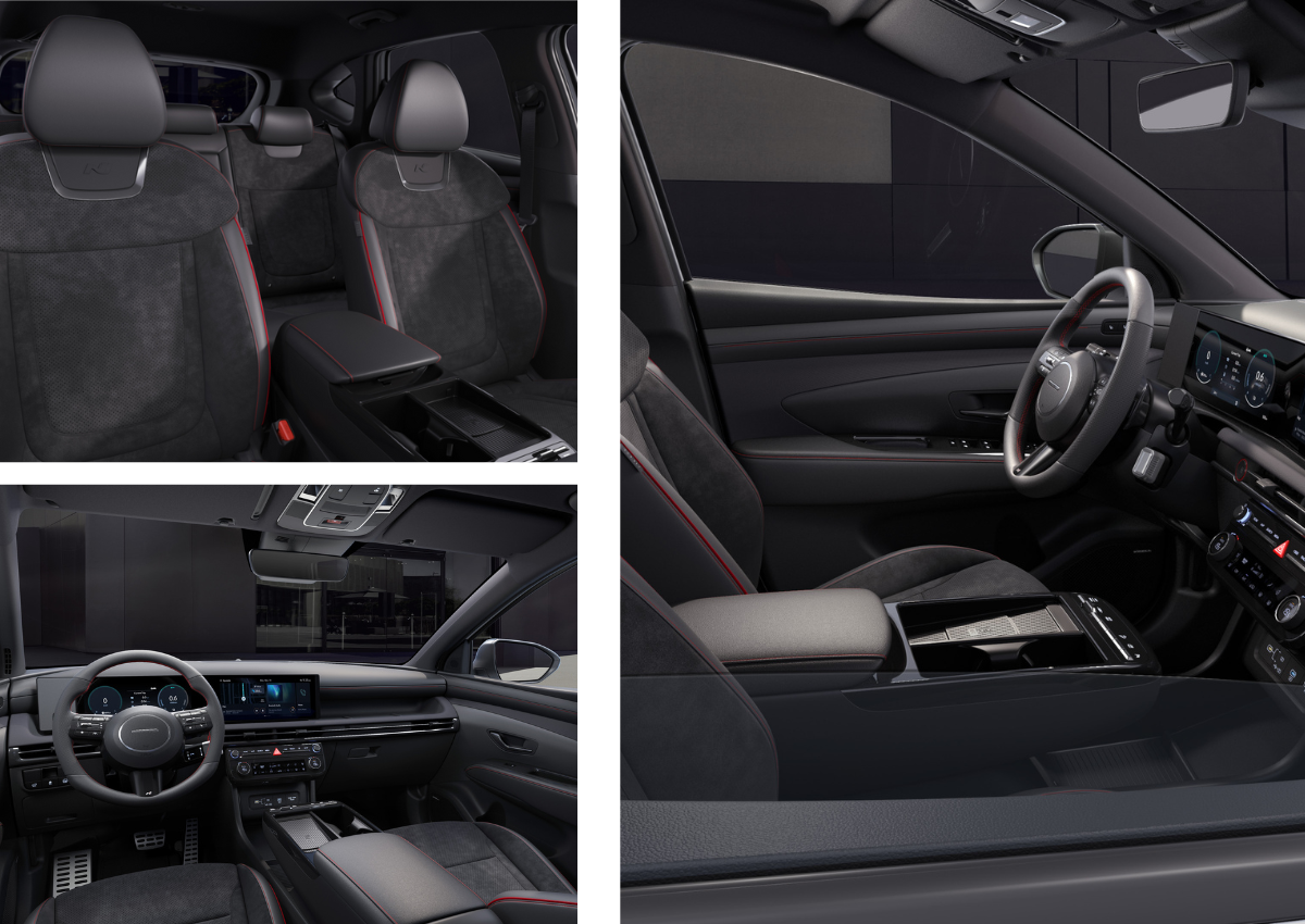 Das Interieur des Hyundai Tucson.