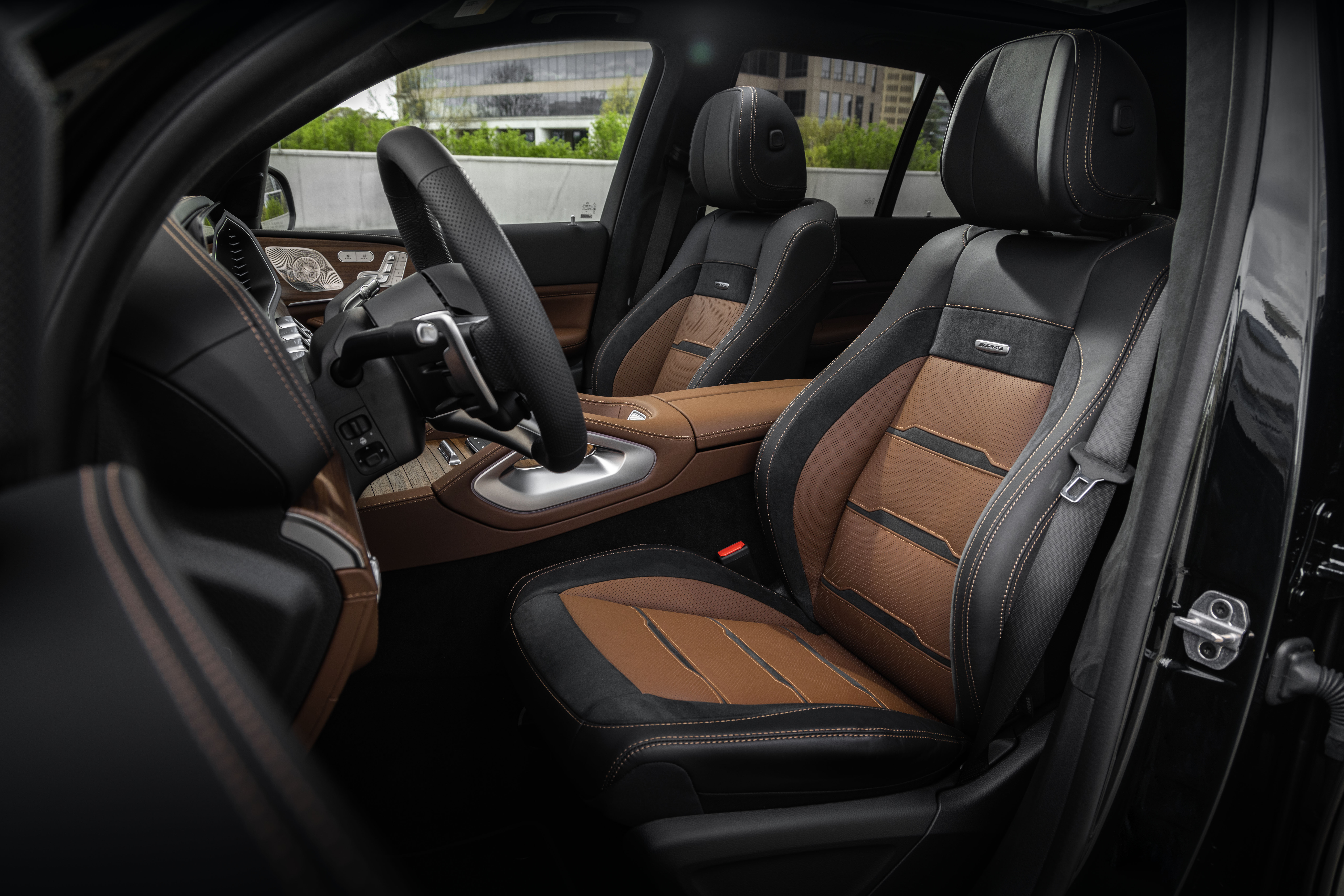 Der Innenraum des Mercedes GLE.