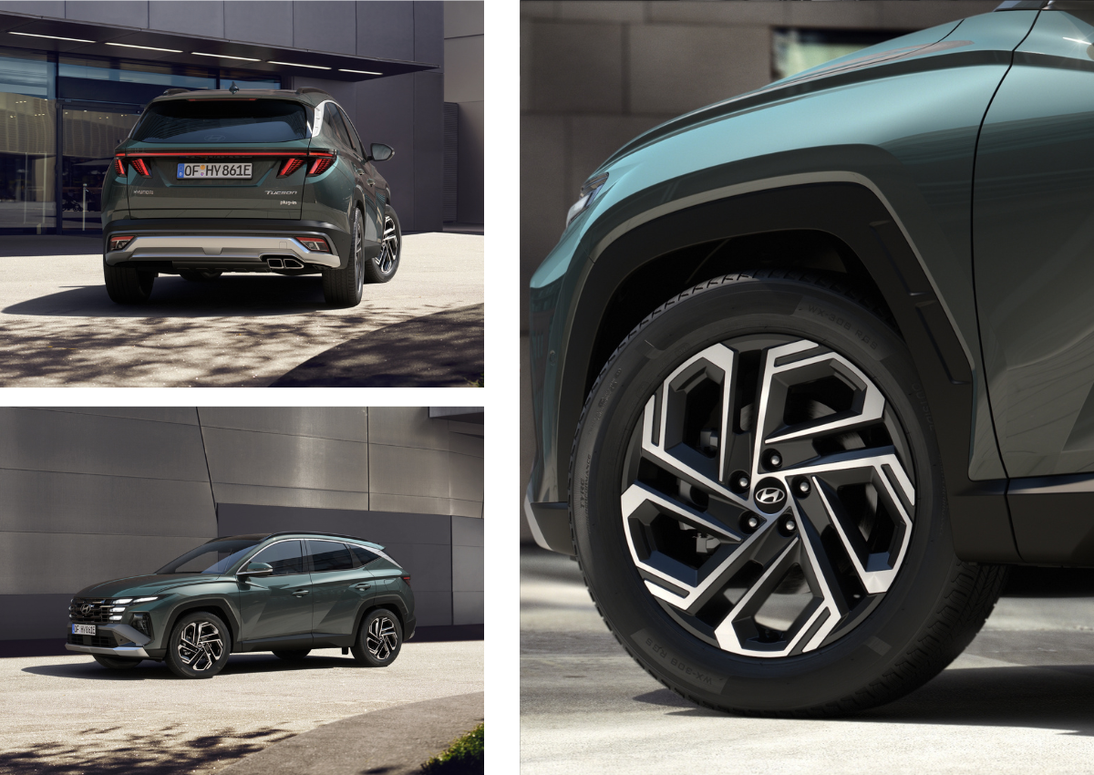 Das Exterieur des Hyundai Tucson.