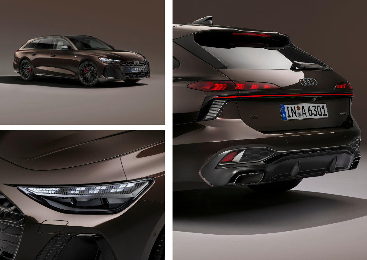 Das Exterieur des Audi A6 Avant.