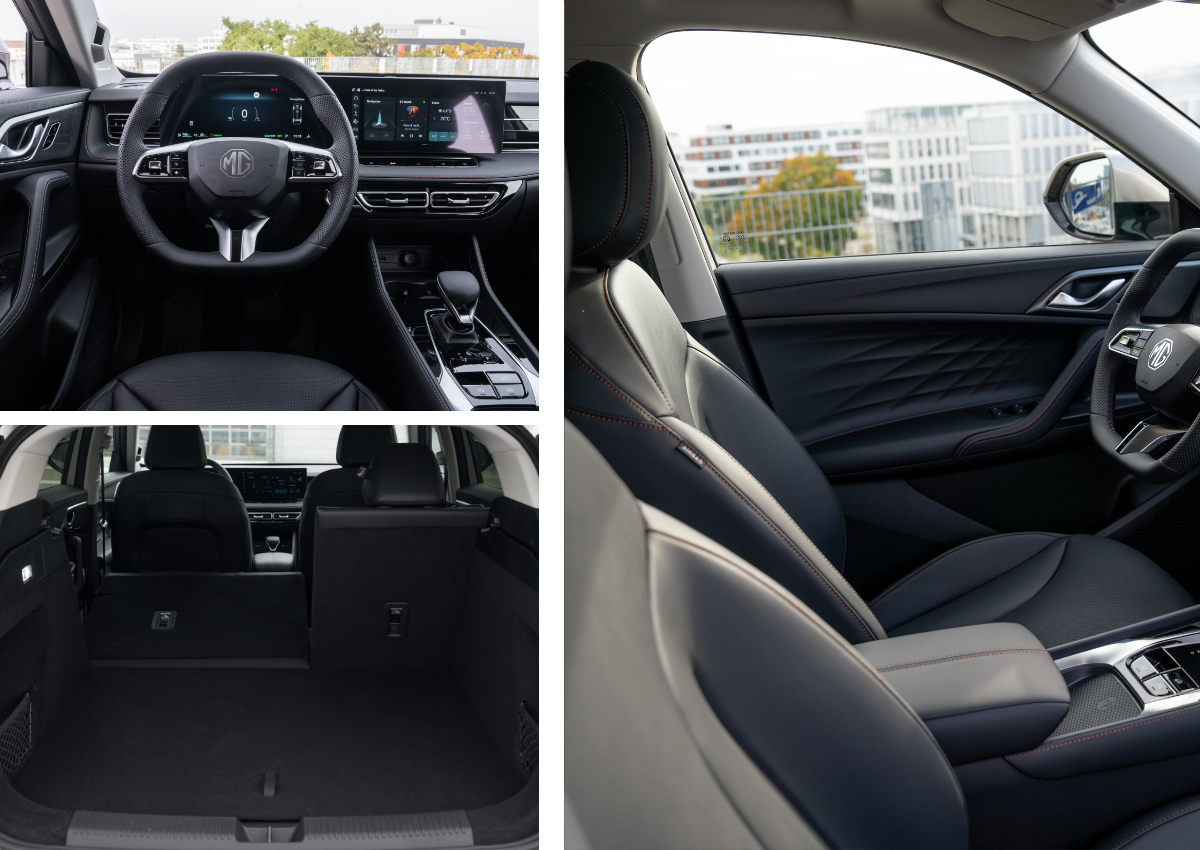 Das Interieur des MG HS.